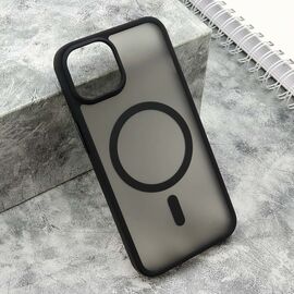 Futrola SILKY MAGSAFE mat - iPhone 14 (6.1) crna (MS).