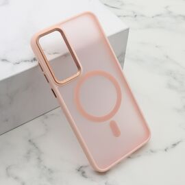 Futrola SILKY MAGSAFE II - Samsung A556 Galaxy A55 5G roze (MS).