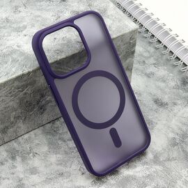 Futrola SILKY MAGSAFE mat - iPhone 15 Pro (6.1) ljubicasta (MS).