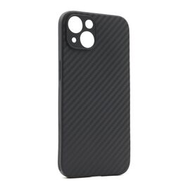 Silikonska futrola CARBON LIGHT - iPhone 13 (6.1) crna (MS).