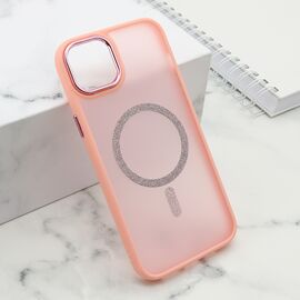 Futrola SHINING MAGSAFE - iPhone 15 Plus roze (MS).