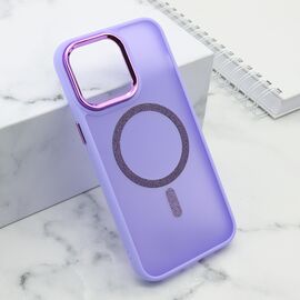 Futrola SHINING MAGSAFE - iPhone 15 Pro Max (6.7) ljubicasta (MS).