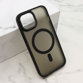 Futrola SILKY MAGSAFE II - iPhone 15 crna (MS).
