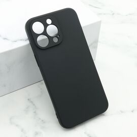 Futrola Soft Silicone - iPhone 15 Pro Max (6.7) crna (MS).
