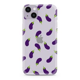 Silikonska futrola ultra tanka (skin) PRINT CLEAR - iPhone 14 Plus (6.7) ND0288 (MS).