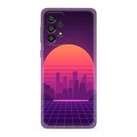 Silikonska futrola ultra tanka (skin) PRINT CLEAR NEON WAVE - Samsung A336 Galaxy A33 5G NW04 (MS).