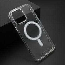 Futrola STANDARD MagSafe - iPhone 15 Pro Max (6.7) providna (bela) (MS).