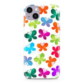 Silikonska futrola ultra tanka (skin) PRINT CLEAR - iPhone 14 Plus (6.7) ND0266 (MS).