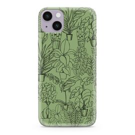 Silikonska futrola ultra tanka (skin) PRINT CLEAR - iPhone 14 Plus (6.7) ND0289 (MS).