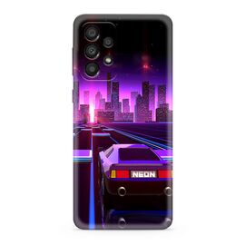 Silikonska futrola ultra tanka (skin) PRINT CLEAR NEON WAVE - Samsung A336 Galaxy A33 5G NW03 (MS).