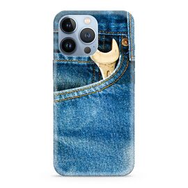 Silikonska futrola ultra tanka (skin) PRINT CLEAR - iPhone 13 Pro (6.1) ND0292 (MS).