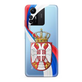 Silikonska futrola ultra tanka (skin) PRINT CLEAR - Xiaomi Redmi Note 12S SRB12 (MS).