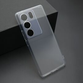 Silikonska futrola ultra tanka (skin) PROTECT - Vivo V29 providna (bela) (MS).