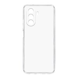 Silikonska futrola ultra tanka (skin) PROTECT - Huawei Nova Y70/Nova Y70 Plus providna (bela) (MS).
