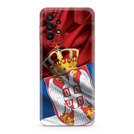 Silikonska futrola ultra tanka (skin) PRINT CLEAR - Samsung A235 Galaxy A23 SRB10 (MS).