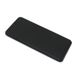 LCD displej (ekran) - Huawei P30 Lite/Nova 4E + Touch screen + frame APLONG Original Material black (crni) (48MPX) (MS).