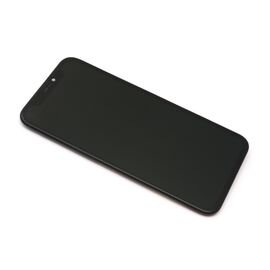 LCD displej (ekran) - Iphone XS + Touch screen APLONG Hard OLED black (crni) (MS).