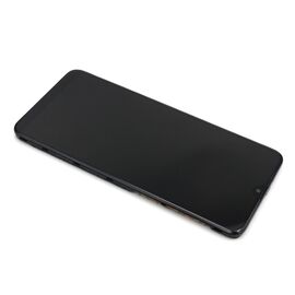 LCD displej (ekran) - Samsung M105 Galaxy M10 + Touch screen + frame black (crni) Full ORG (GH82-18685A/19366A) (MS).