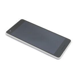 LCD displej (ekran) - Nokia 2.1 + Touch screen + frame white (beli) (MS).