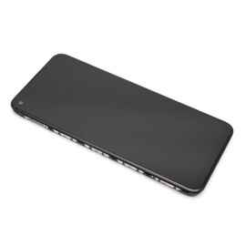 LCD displej (ekran) - Samsung A115 Galaxy A11 + Touch screen + frame black (crni) Full ORG EU (GH81-18760A) (MS).