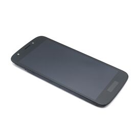 LCD displej (ekran) - Motorola Moto E5 Play + Touch screen + frame black (crni) (MS).