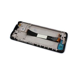LCD displej (ekran) - Xiaomi Redmi 9A + Touch screen + frame black (crni) (MS).