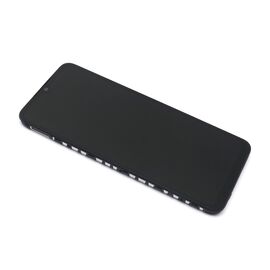 LCD displej (ekran) - Xiaomi Redmi 10C + Touch screen + frame APLONG Original Material black (crni) (MS).
