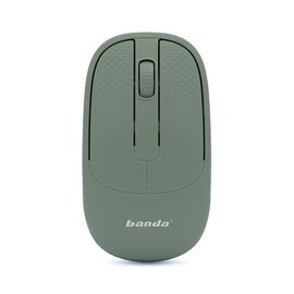 Mis kancelarijski bezicni BANDA M60 sivi (MS).