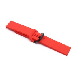 Narukvica - smart watch Silicone Wave 22mm crvena (MS).