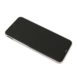 LCD displej (ekran) - Xiaomi Redmi Note 8 (2019/2021) + Touch screen + frame Full ORG white (beli) (5600040C3J00) (MS).