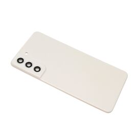 Poklopac baterije - Samsung G990 Galaxy S21 FE sa staklom kamere white (beli) (NO LOGO) (MS).
