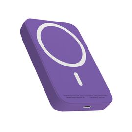Univerzalna Back Up Baterija MagSafe 5000 mAh ljubicasti (MS).
