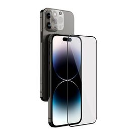 Zastitna folija za ekran GLASS Nillkin 2u1 HD - iPhone 14 Pro Max (6.7) crna (MS).