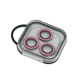 Folija - zastitu kamere GLASS LUXO za iPhone 15 Pro (6.1)/15 Pro Max (6.7) roze (MS).