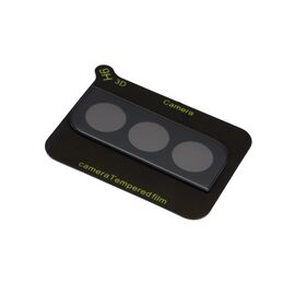 Folija - zastitu kamere GLASS ULTRA THIN za Samsung Galaxy S22 5G crna (MS).