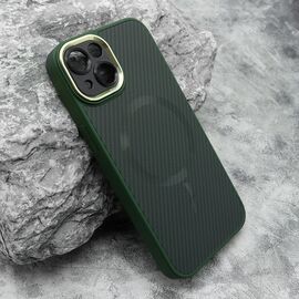 Futrola CARBON MagSafe - iPhone 14 (6.1) zelena (MS).