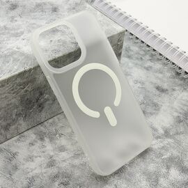 Futrola BLURRY MagSafe - iPhone 15 Pro Max (6.7) bela (MS).