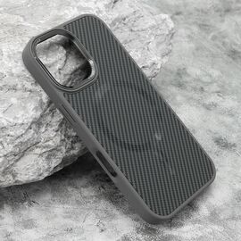 Futrola CARBON MagSafe - iphone 16 (6.1) siva (MS).