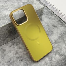 Futrola COLOR METAL MagSafe - iPhone 16 Pro Max (6.9) zlatna (MS).