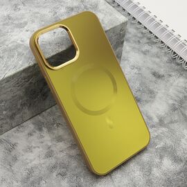Futrola COLOR METAL MagSafe - iPhone 13 Pro Max (6.7) zlatna (MS).
