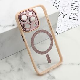 Futrola DIAMOND MagSafe - iPhone 14 Pro (6.1) roze (MS).