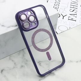 Futrola DIAMOND MagSafe - iPhone 14 Pro Max (6.7) ljubicasta (MS).