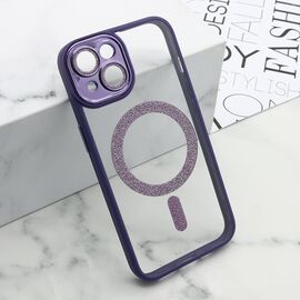 Futrola DIAMOND MagSafe - iPhone 14 (6.1) ljubicasta (MS).