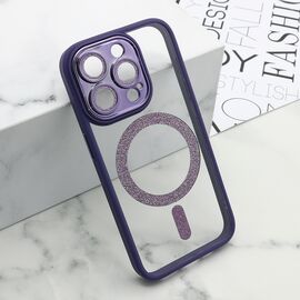 Futrola DIAMOND MagSafe - iPhone 15 Pro (6.1) ljubicasta (MS).