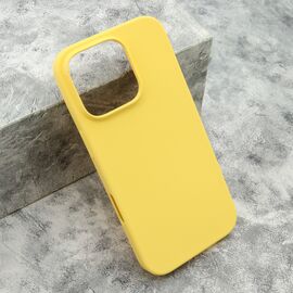 Futrola GENTLE COLOR - iPhone 16 Pro (6.3) zuta (MS).
