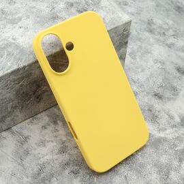 Futrola GENTLE COLOR - iphone 16 (6.1) zuta (MS).
