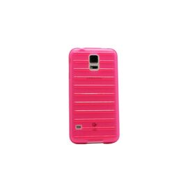 Silikonska futrola Rib - Samsung I9600 S5/G900 pink.