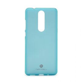 Silikonska futrola Teracell Giulietta - Nokia 5.1 (2018) svetlo plava.