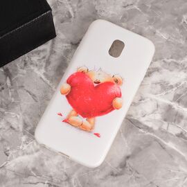 Silikonska futrola PRINT Skin - Samsung J330F Galaxy J3 (2017) Teddy love 2.