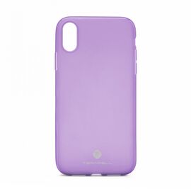 Silikonska futrola Teracell Giulietta - iPhone XS Max ljubicasta.